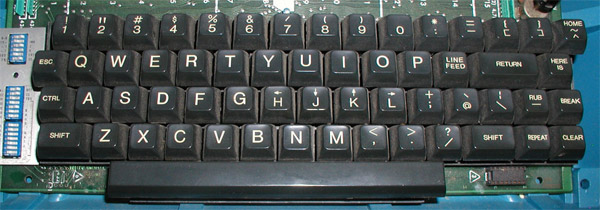 The keyboard Bill Joy was using when he wrote vi